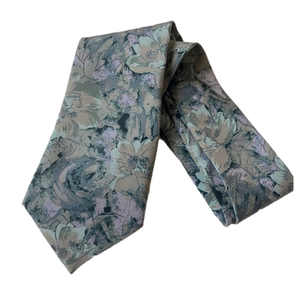 𝅺HARDY AMIES silk tie - Picture 1 of 5